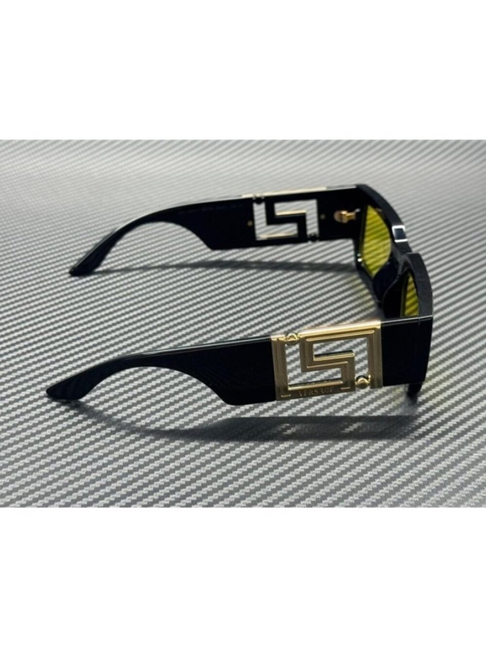 New Versace Men Black Sunglasses 54-21-140 - Picture 4 of 4